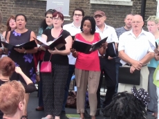 Woolwich Singers at the Woolwich Dockyard Talent Showcase