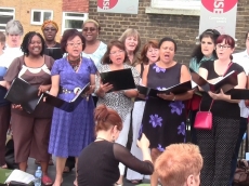 Woolwich Singers at the Woolwich Dockyard Talent Showcase