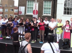 Woolwich Singers at the Woolwich Dockyard Talent Showcase